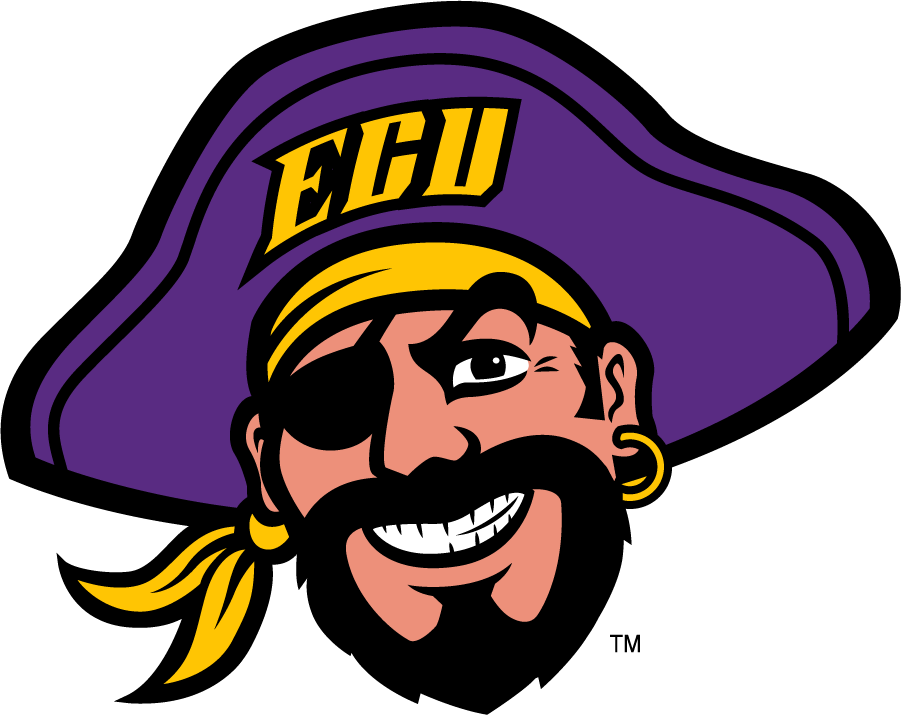 East Carolina Pirates 2010-2014 Mascot Logo diy iron on heat transfer